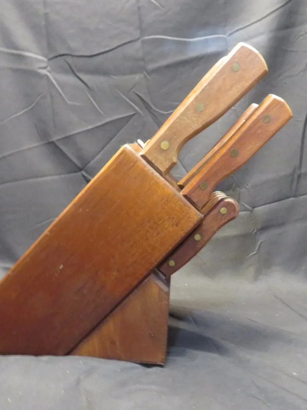 VTG Tramontina INOX-Stainless-Brasil 13 Piece Block Knife Set